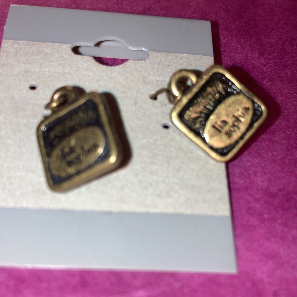 Topiary retired Lia Sophia earrings - Picture 3 of 4